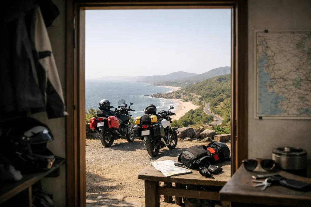 Routes moto au Maharashtra : panoramas côtiers et cols accessibles
