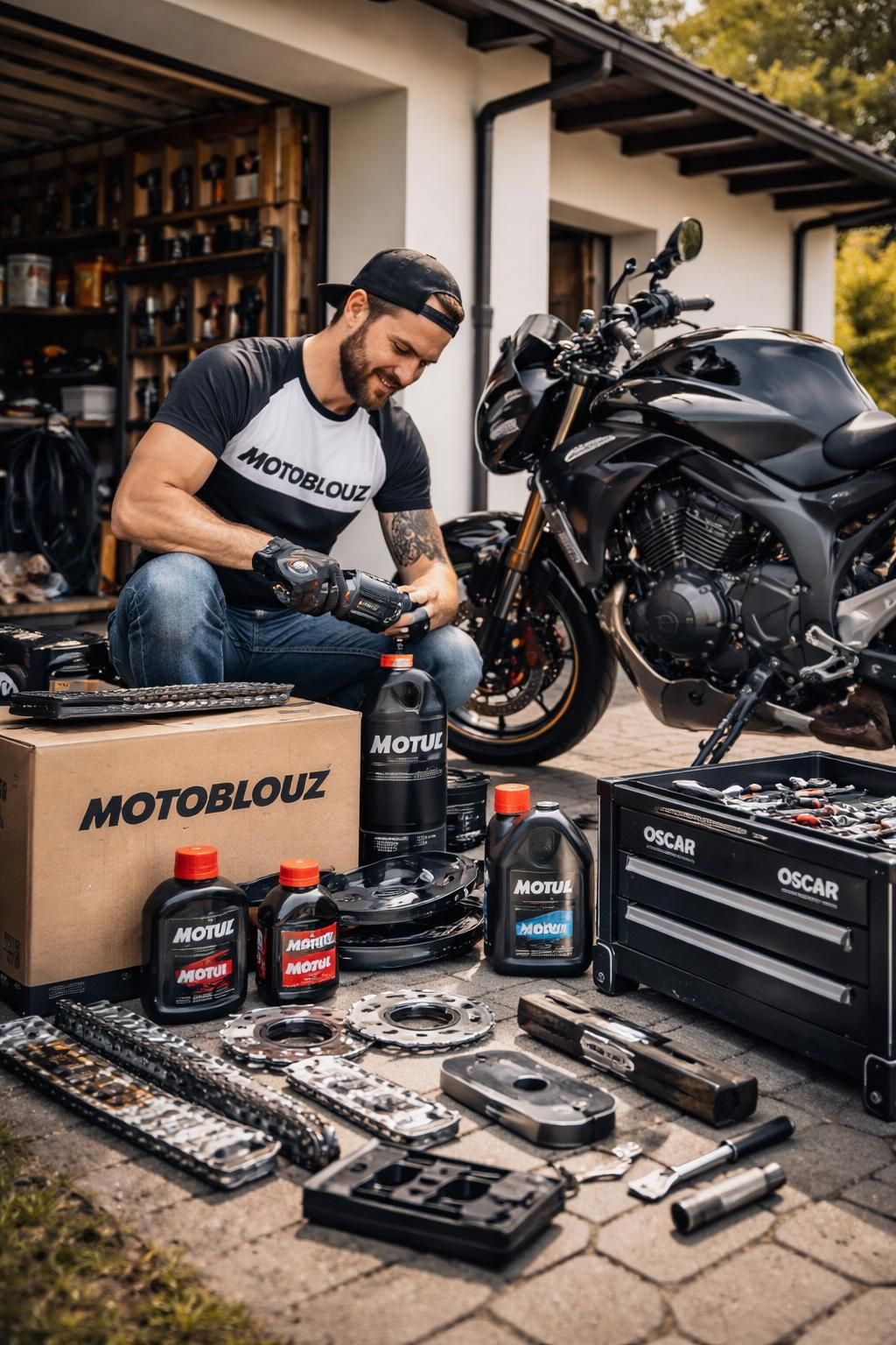 découvrez comment économiser sur l'entretien de votre moto grâce aux pièces motoblouz, aux conseils d'oscar et aux révisions maison faciles à réaliser.