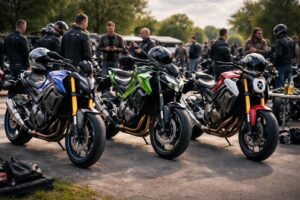 Forum moto passion avec comparatifs Yamaha MT-09, Kawasaki Z900 et Honda CB650R derniers modèles