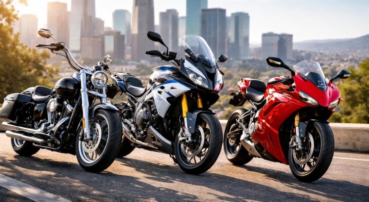 Placer dans les constructeurs moto avec Harley-Davidson, BMW Motorrad et Ducati