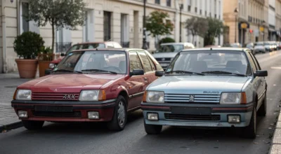 Automobile française : modèles emblématiques des années 80