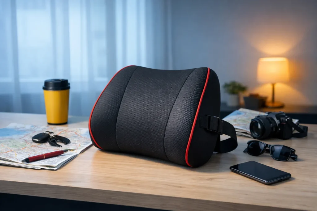 Coussin lombaire en voiture : long trajet, lequel, comment le régler